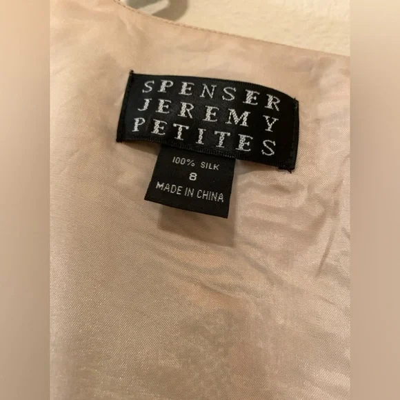 Silk Animal Print Business Casual Dress - Picture 14 of 15